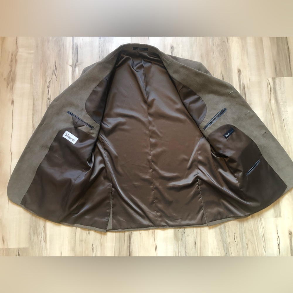 Pronto Uomo Blue Grey Taupe Blazer - Picture 7 of 13